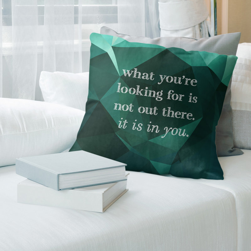 Quote pillows best sale